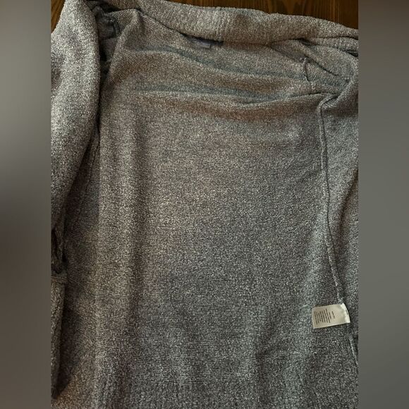 Barefoot Dreams Cozy Chic Lite gray open cardigan sweater women’s XS/S gray - Picture 10 of 16